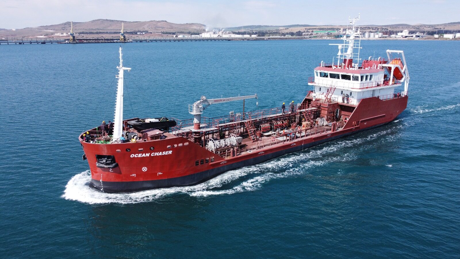 Ocean Chaser: 1200 CBM Oil Tanker Delivered to American Client